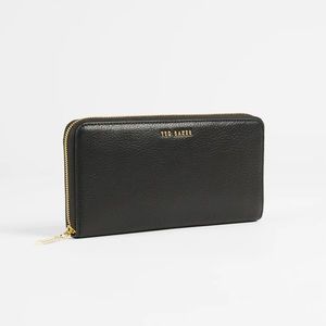 Ted Baker Sunken Zip Padlock Charm Zip Around Martinee